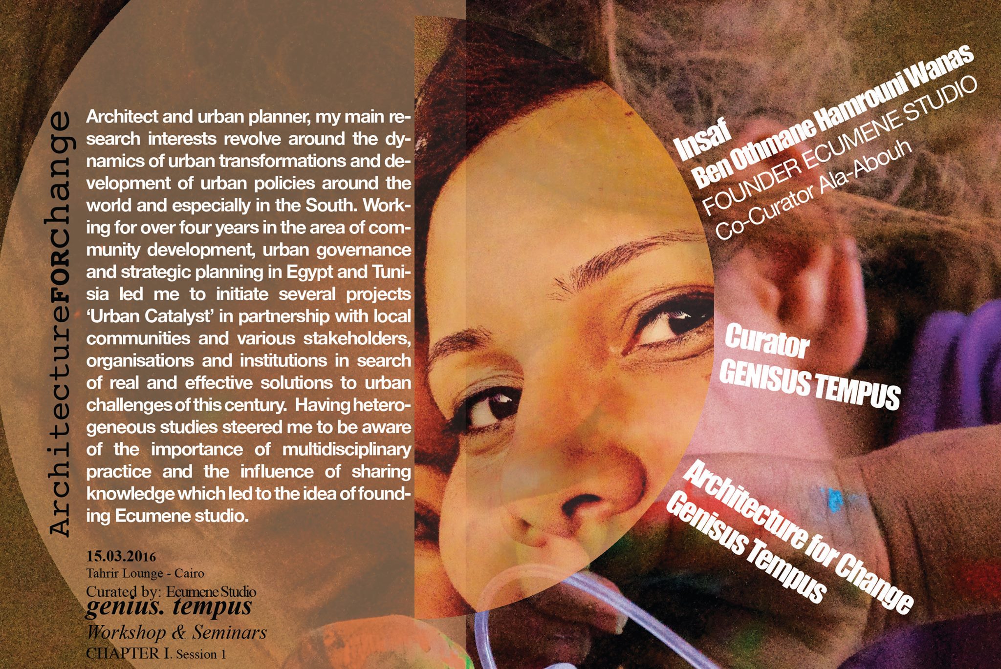 Insaf Ben Othmane Hamrouni Oecumene studio